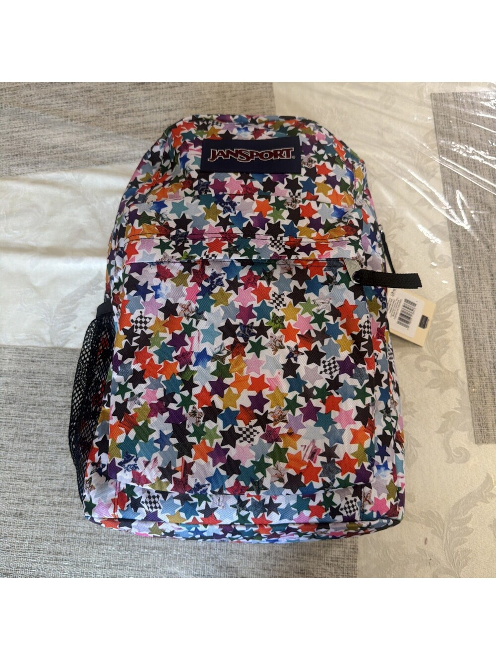 JanSport Essential Pack Backpack Multi Starred Out Print 24L JSO4QW5DLQ